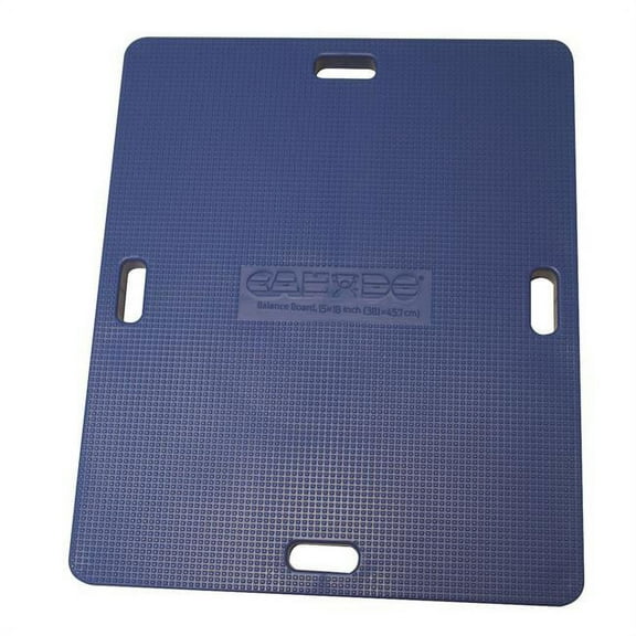 CanDo Balance Board 14x18 Inch, 2.5 Inch Height, Blue