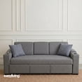 thumbnail image 3 of SOFÁ CAMA MILAN GRIS OXFORD, 3 of 6