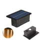 thumbnail image 2 of Fiudx Luces Solares para Jardín, Lámparas Led Impermeables para Caminos, Decoración para Vallas y Paredes Exteriores, Fácil Instalación, Carga Solar, Material Abs Duradero, Clasificación Ip65, Tamaño, 2 of 6