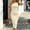 Beige, variant on Women's One Shoulder Dresses Sleeveless Party Club Ruched Evening Wedding Guest Bodycon Midi Dress for Graduation Season(Green,M)