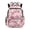 Pink Deer Bow, variant on Pzuqiu Pink Deer Bow Kids Backpacks Large Capacity School Bags 17 Inch Back to School Shoulder Bookbags Padded Straps Front Zipper Pocket for Students Teenagers Age 6-18
