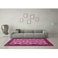 thumbnail image 3 of Ahgly Company Indoor Rectangle Abstract Pink Modern Area Rugs, 6' x 9', 3 of 4