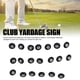 thumbnail image 3 of Marcadores de Distancia del Club Marcadores de Posición de la Pelota Firma de Yardas del Club Accesorios de Duraderos para El Atrenamiento Deportivo Al Aire Libre 20 piezas, 3 of 7