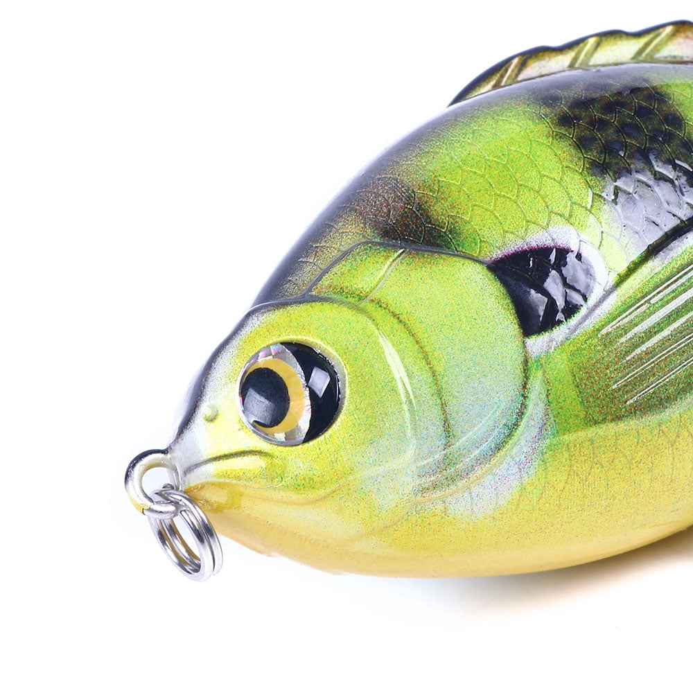 HENGJIA  Fishing Lures, Topwater Floating Rotating with Sequins Tail Artificial Hard Bait Fishing Lures Swimbaits Slow Sinking Hard Lure Fishing Tackle Kits