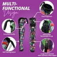 thumbnail image 3 of Women's Ultralight Sunday Bag | Taboo Fashions Stand Bag | Range Bag, Par 3, Executive Course | Self Flexing Stand, Adjustable Strap (Rembrandt), 3 of 6