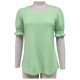 thumbnail image 2 of Gibobby Camisetas Mujer Manga Corta Verano sólido cuello cuadrado princesa manga corta manga suelta camiseta mujer Top(GN2,G), 2 of 4