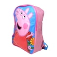 thumbnail image 5 of Peppa Pig 15" Backpack Flowers w/ 6-Color Retractable Pen Girls Pink Set, 5 of 7