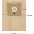 thumbnail image 3 of 10 PCS 4122 Replacement Vacuum Bags for Bissell 4122, 2154, 2154A, 2154W, 2154C, 1668, 1668C, 1668W, Zing Canister Vacuum Cleaner Parts, #2138425, 213-8425, 3 of 7