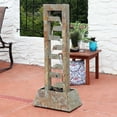 thumbnail image 5 of Sunnydaze Stacked Slate Outdoor Water Fountain, 5 of 7