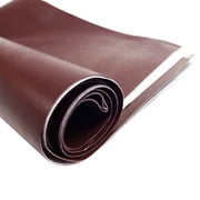 Waverly Inspirations 52" Faux Leather Upholstery Home Decor Solid Fabric, Burgundy, Available In Multiple Colors