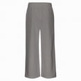 thumbnail image 6 of Ccpelsie Girls Straight Leg Casual Pants Baggy Fit Lounge Sweatpants Elastic Waist Soft Joggers with Pockets Spring Everyday Wear(A01-Grey,4-6 Years), 6 of 7