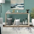 thumbnail image 5 of Evelyn&Zoe Osmond 55" Wide Rectangular Console Table, Alder White, 5 of 5