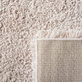 thumbnail image 5 of SAFAVIEH Colorado Tarek Solid Plush Polyester Shag Area Rug, Beige, 3' x 5', 5 of 10