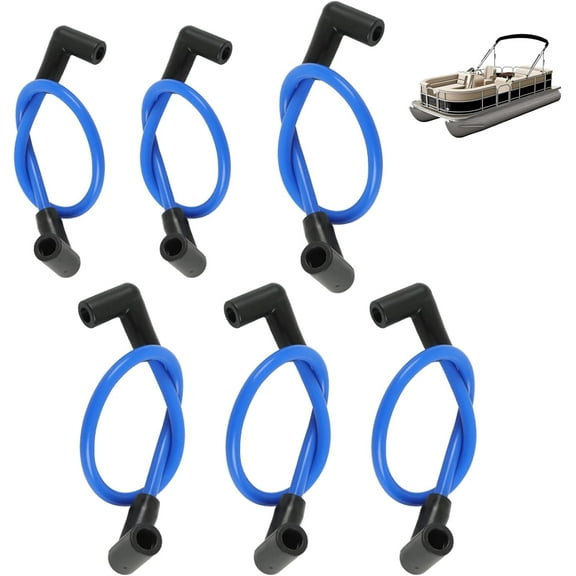 Genrics 18-28086 84-881908T Spark Plug Wire Six Leads Set Replacement for Marine V6 EFI DFI DTS