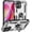 Silver, variant on MYKOMI Phone Case for iPhone 16 Cover with Ring Kickstand,Military Grade Dual Layer Shockproof Protective Phone Cover for iPhone 16 Case Heavy Duty Sturdy Shell