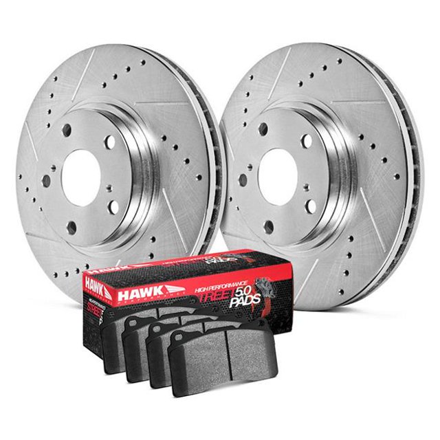 Hawk H27-HB101F800 Frein de Route Performance avec Plaquettes de Course HP AC pour Ford Flex 2012-2014
