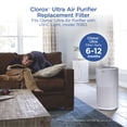 thumbnail image 4 of Clorox Ultra Air Purifier Replacement Filter, True HEPA Filtration, Compatible with Air Purifier Model 11060, 2,200 Sq. Ft. Capacity, (12060), 4 of 7