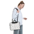 thumbnail image 4 of Lsque Funny Kawaii Unicorns Dancing Pattern Laptop Bag – Portable & Slim Single-Shoulder Computer Case with Adjustable Strap, Protective, Lightweight for 13”/14”/15.6” Laptops, 4 of 6
