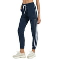 thumbnail image 1 of PULI Women's Pants Running Jogger Sweatpants with Pockets (Navy 2XL), 1 of 8
