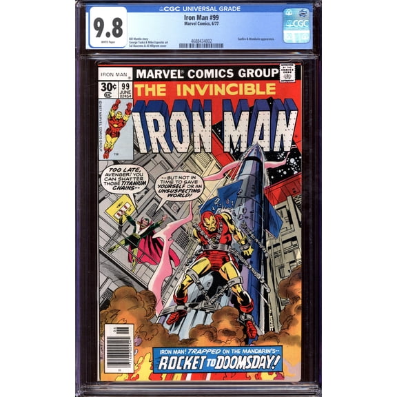 Iron Man #99 - CGC 9.8 Comic Book