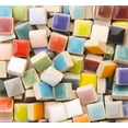 thumbnail image 3 of 500Pcs Ceramic Mosaic Tiles for Crafts, Boriyuan 0.4 x 0.4 inch Square Colorful Mosaic Tiles for DIY Art Flowerpots Vases Cups Home Decorations (Mixed Color), 3 of 9