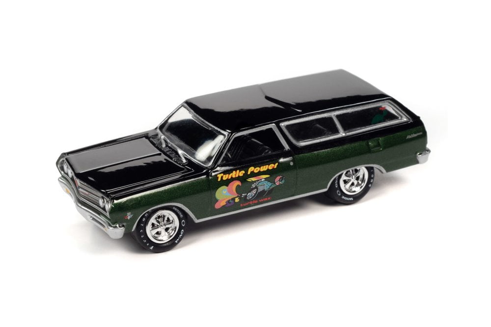 Johnny Lightning 1:64 Street Freaks Haulin' Hearse Noire Avec Boue | Modèle Diecast 2023