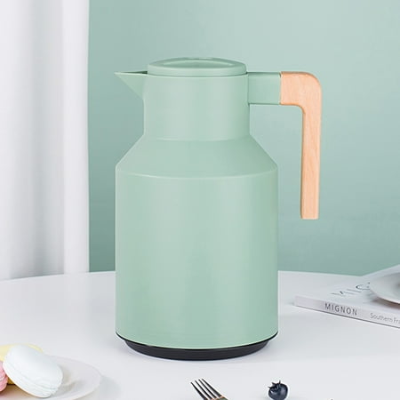 

MATHOWAL Hot Water Bottle Hot Water Jug 24 hours Size 940ml Double Insulated Pot Kettle