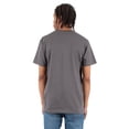 thumbnail image 2 of Shaka Wear Adult 6.2 oz., V-Neck T-Shirt S DARK GREY, 2 of 2