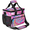 Multicolour 2, variant on Herdesigns Green Gold Marble Large Lunch Box for Adults Women Men with Adjustable Shoulder Strap, Insulated Reusable Lunch Bag Leakproof Cooler Tote Bag