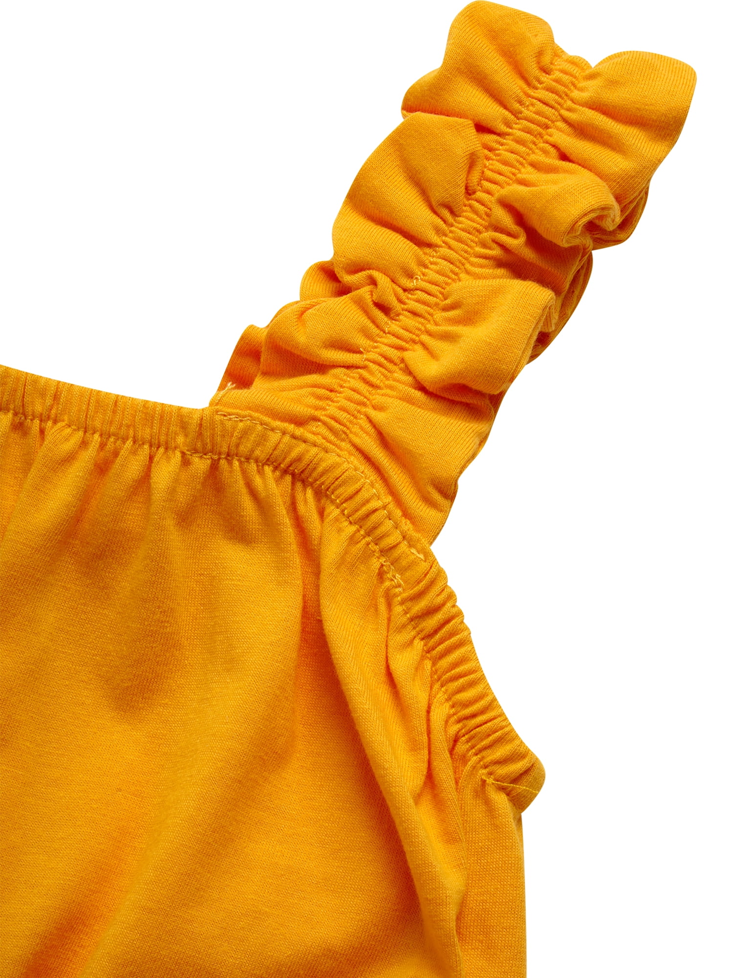 Jessica Simpson Girls' Knit and Woven Short Set, Sizes 4-12