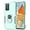 Mint Green, variant on for Samsung Galaxy A23 4G/5G Case with Tempered Glass Screen Protector,Heavy-Duty Tough Rugged Phone Case Cover with Ring Holder Kickstand for Galaxy A23 5G [Not Fit A23 5G UW][Dark Green]