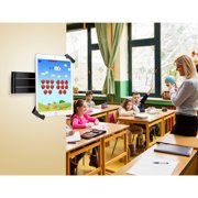 CTA Digital Articulating Security Wall Mount for 7-13 Inch Tablets, including iPad 10.2-inch (7th/ 8th/ 9th Generation) - 7 to 13 Screen Support - 1