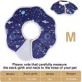 thumbnail image 2 of Cat Recovery Collar, Cat Soft Cone Elizabethan Collar Adjustable Protective Cone Size- M, 2 of 5