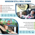 thumbnail image 3 of xianyou-Car Window Sun Shades for Baby Forest Animals Pattern Rear Side Window Sun Shade 2 Pack Blocks Sun Glare and UV Rays Super Stretchy Mesh Mosquito Net Curtain Protects Baby Kids and Pets, 3 of 4