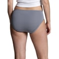 thumbnail image 4 of Fruit of the Loom Women's Microfiber Hi-Cut Brief Underwear, 6-Pack, 4 of 6