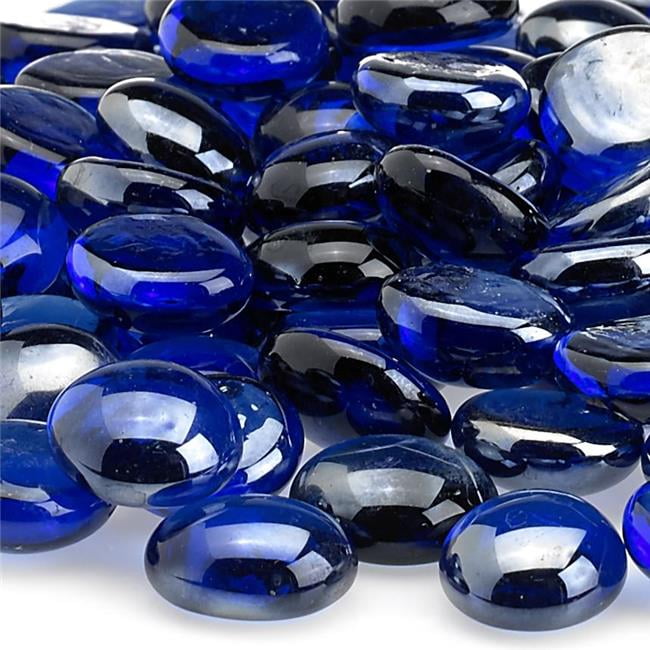 Royal Fire Pit Glass Beads, Blue