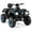 Navy, variant on Gymax 24V 2-Seater 4-Wheeler Quad Electric Vehicle w/ 4 Motors Soft Start LED Lights Red