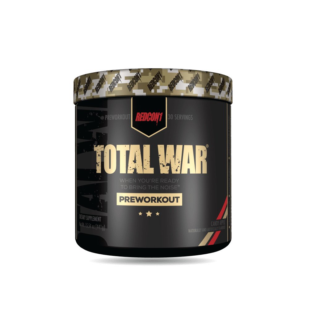 Redcon1 Total War Pre Workout Powder Candy Apple 30 Servings Walmart Com