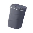 thumbnail image 3 of Cubo de basura de cocina, cubo de basura para baño, cubo de basura, cubo de basura inteligente, cubo de basura sin contacto para baño y cocina L gris, 3 of 9