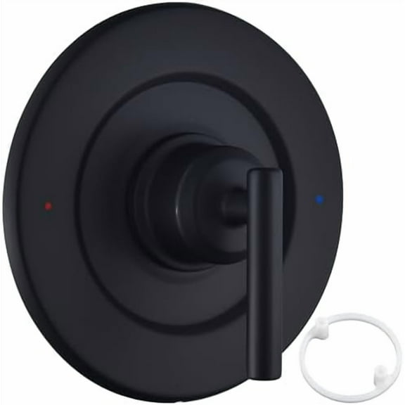 Upgraded Trim kit for Moen Gibson T2901BL, Single Shower Handle, Compatible with Moen Posi-Temp Valve, Matte Black$$Tools & Hardware Other