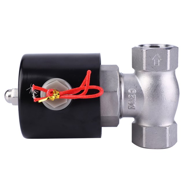 Válvula solenoide de agua, válvula solenoide de dos vías de acero inoxidable, artesanía excepcional