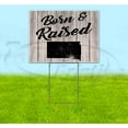 thumbnail image 1 of Born & Raised South Dakota (18" x 24") Yard Sign, Includes Metal Step Stake, 1 of 6