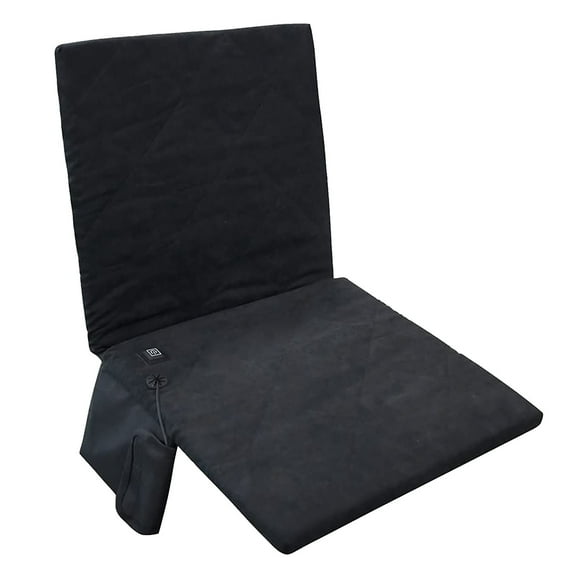 Portable Heated Stadium Seat Cushion Extra Wide Foldable Bleacher Chair with Three Heating for Outdoor Events