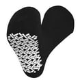 12 Pack Men Women Anti Slip Grip Non Skid Crew Cotton Diabetic Socks