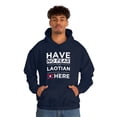 thumbnail image 4 of Have No Fear The Laotian is here Laos Pride Unisex Hoodie, S-5XL, 4 of 9