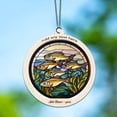 thumbnail image 6 of Steelhead Salmon Stained Glass Suncatcher Ornament – Holiday Ornament with Text for Loved Ones, Family & Friends, Christmas 2025 Decoration, 6 of 6