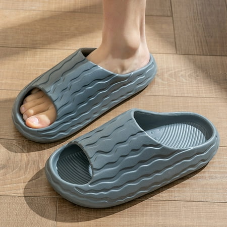 

Leesechin Wide Width Women Shoes Home Couple Antiskid Thick Sole Shoes Indoor Outside Soft Soled Slippers