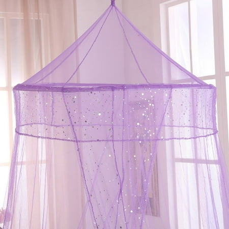 Epoch Hometex, Inc. Sheer Galaxy Collapsible Hoop Kids Bed Canopy