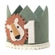 thumbnail image 1 of Sombrero de corona de primer cumpleaños de león Sombrero de primer cumpleaños Sombrero de corona de rey Halloween Wilds 1 B, 1 of 9