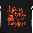 thumbnail image 4 of Inktastic Life's Better Campfire Girls Toddler T-Shirt, 4 of 5